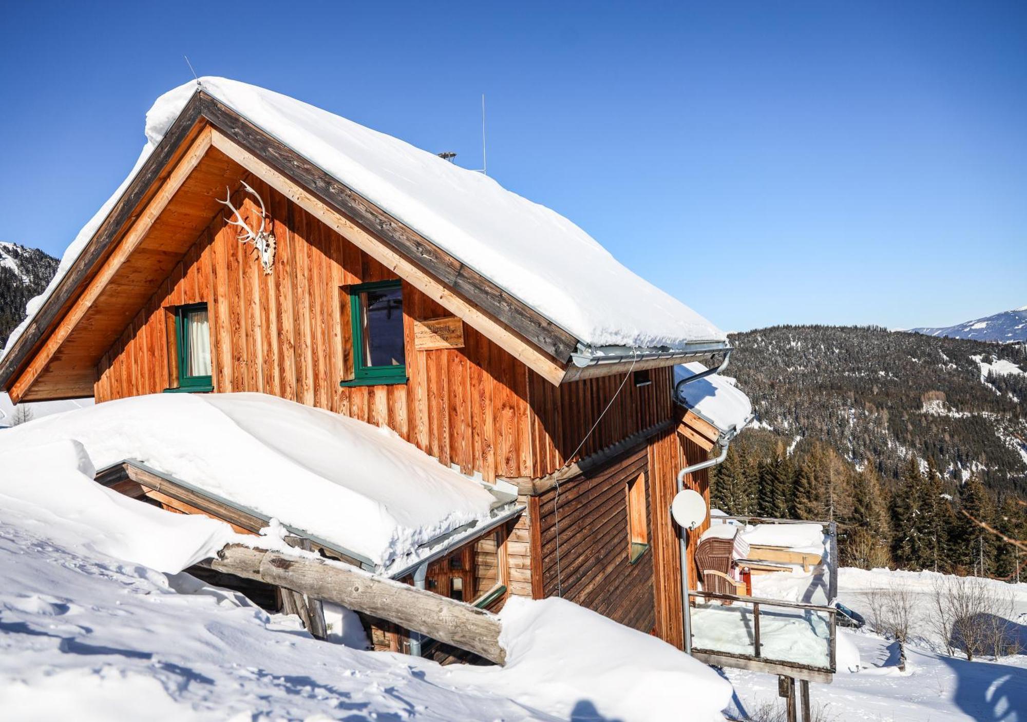 1A Chalet "Wolke" Wandern, Grillen, Wellness Im Traumhaus Wolfsberg Exterior foto